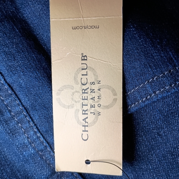 Charter Club Jeans Woman Curvy Bootcut Size 16W - Picture 10 of 14